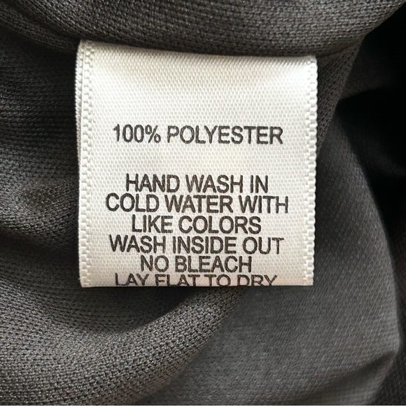 Gibsonlook Black Short Sleeve Sheer Ruffle Button Down Blouse - Picture 3 of 8